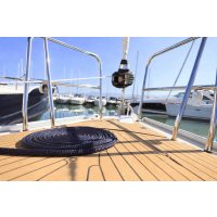 pvc teak vloer boot image 1